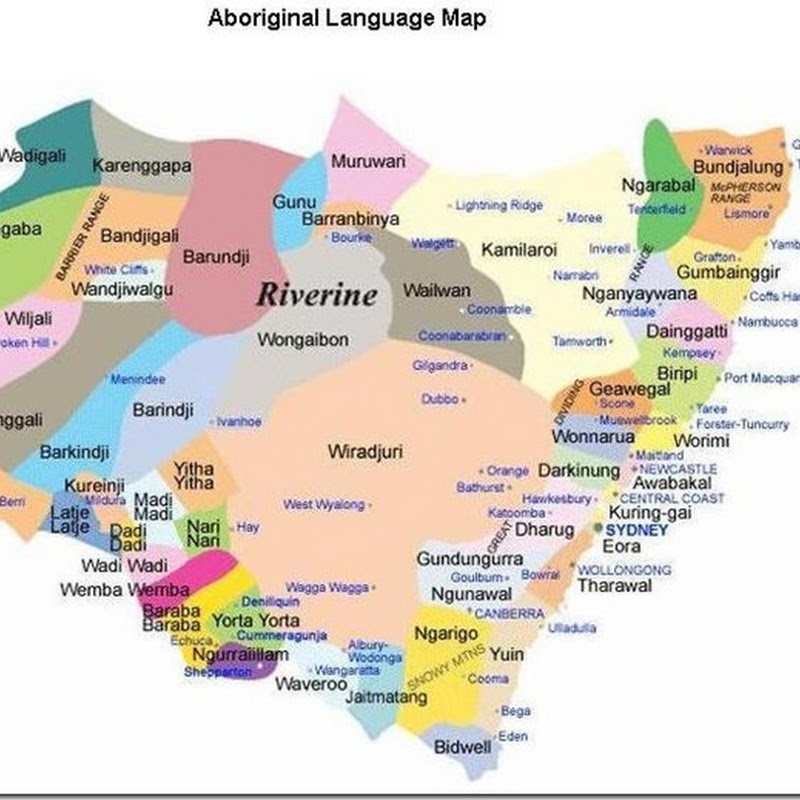Aboriginal Tribe Map Nsw Arlana